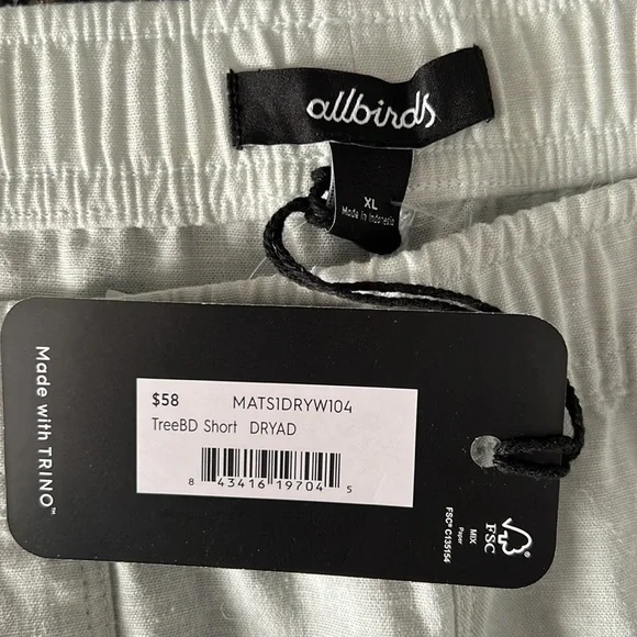 Allbirds TreeBD Dryad Camp Short - Picture 14 of 16